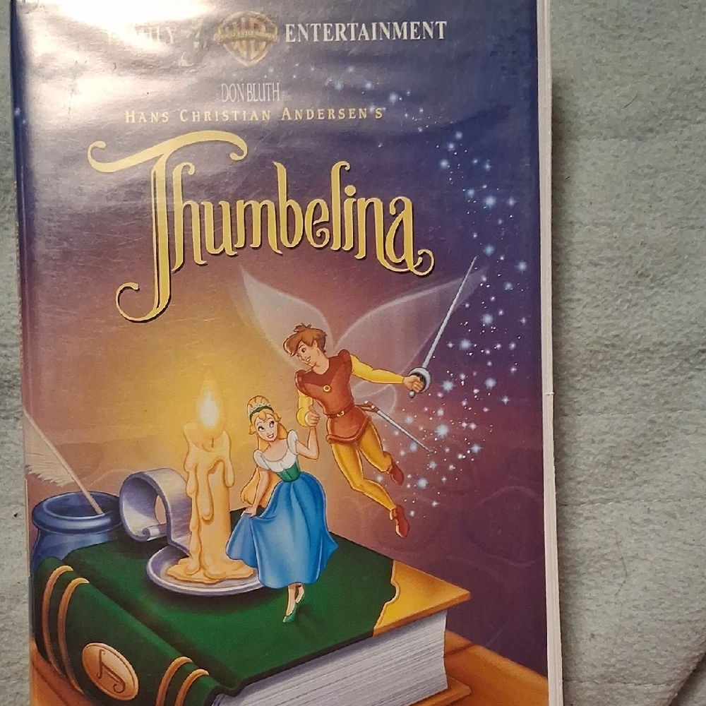 Thumbelina VHS Tape
